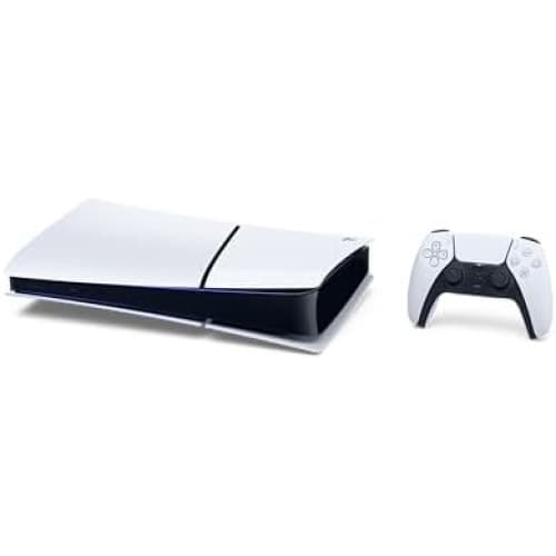 Sony PlayStation 5 Digital Console (New 2023 Slim Model)- UAE Version, 1 Year Manufacturer Warranty