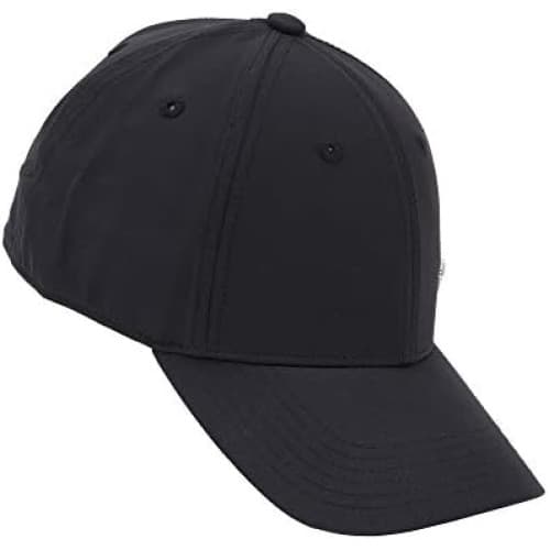 Puma Men Evercat Alloy Stretch Fit Cap Baseball, Black/Silver, L-XL