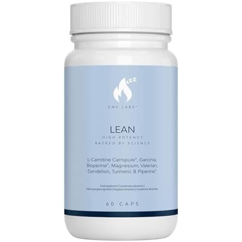 L Carnitine Fat Burner LEAN, Night Shred, Night time Fat Burner, Weight Loss Pills That Work Fast, Fat Burners for Women Weight Loss, Diet Pills That Work for Women & Men, Caffeine-Free, 100% Natural