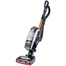 Shark Corded Upright Vacuum Cleaner,0.83L with Anti Hair Wrap Technology & Duo Clean, Pet Model, LED Headlights, 8m Cord, 750W, 2 Attachments, Navy/Orange, NZ801MET