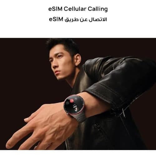 HUAWEI Watch 4 Pro Space Edition smartwatch, Spherical Sapphire Glass, Health at a Glance, eSIM Cellular calling, Fresh-new Activity Rings, Compatible with Andriod & iOS, Space Grey