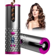 JOKBEN Wireless Automatic Curling Iron with Rechargeable Battery