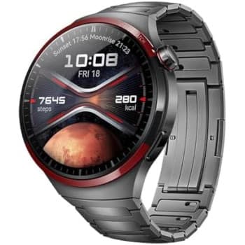HUAWEI Watch 4 Pro Space Edition smartwatch, Spherical Sapphire Glass, Health at a Glance, eSIM Cellular calling, Fresh-new Activity Rings, Compatible with Andriod & iOS, Space Grey