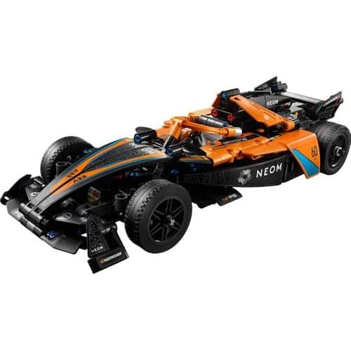 LEGO Technic NEOM McLaren Formula E Race Car Toy for 9 Plus year Old Kids, Boys & Girls, Model Pull-Back Vehicle Building Set, Kids' Bedroom Decoration, Birthday Gift Idea 42169