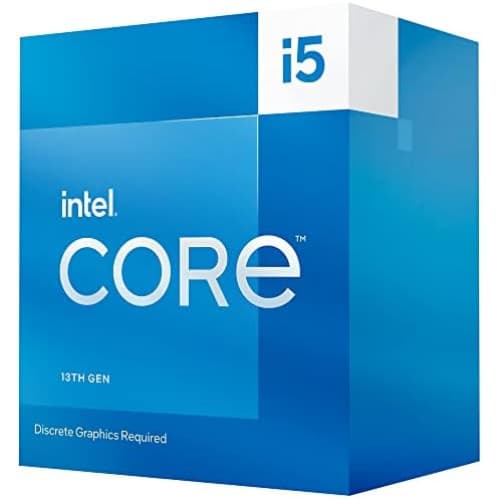 Intel Core i5-13400F Desktop Processor 10 cores (6 P-cores + 4 E-cores) 20MB Cache, up to 4.6 GHz (BX8071513400F)