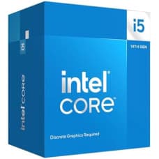 Intel Core i5-14400F Desktop Processor 10 cores (6 P-cores + 4 E-cores) up to 4.7 GHz