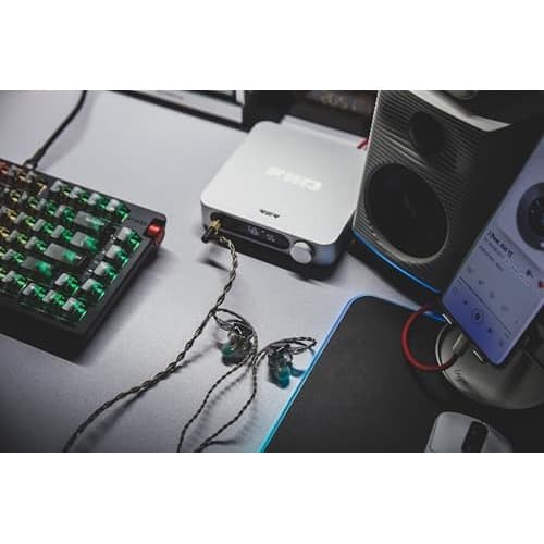 FIIO K11 Compact Desktop R2R architecture DAC and Headphone Amplifier (Black)
