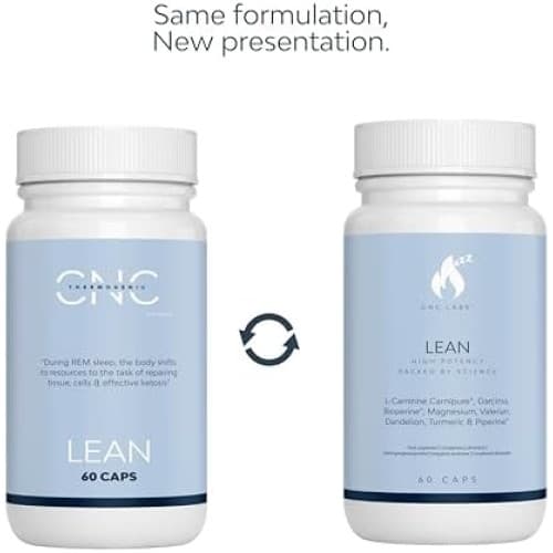 L Carnitine Fat Burner LEAN, Night Shred, Night time Fat Burner, Weight Loss Pills That Work Fast, Fat Burners for Women Weight Loss, Diet Pills That Work for Women & Men, Caffeine-Free, 100% Natural