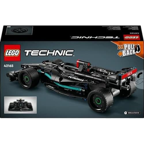LEGO Technic Mercedes-AMG F1 W14 E Performance Pull-Back Race Car Toy for Kids, Boys and Girls aged 7 Plus Years Old, Pull-Back Model Vehicle Set, Bedroom Decoration, Birthday Gift Idea 42165