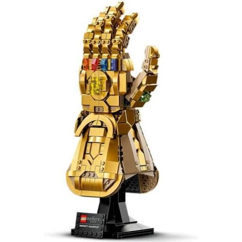 LEGO 76191 Marvel Infinity Gauntlet Set, Collectible Thanos Glove with Infinity Stones, Collectible Avengers Gift for Men, Women, Him, Her, Model Kits for Adults to Build