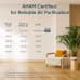 LEVOIT Air Purifiers for Large Home Bedroom 83m², CADR 400m³/h, Alexa Enabled, H13 HEPA Filter with PM2.5 Intelligent Air Quality Sensor, Removes 99.97% Pollen Allergy Dust Smoke Pet, Auto Mode, White