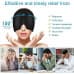 ACWOO Migraine Relief Cap, Reusable Cold Hot Therapy Migraine and Headache Relief Cap, Single-Sided Gel Ice Hot Head Wrap for Chronic Migraine, Tension Headache, Sinus Stress, Puffy Eyes (Black)