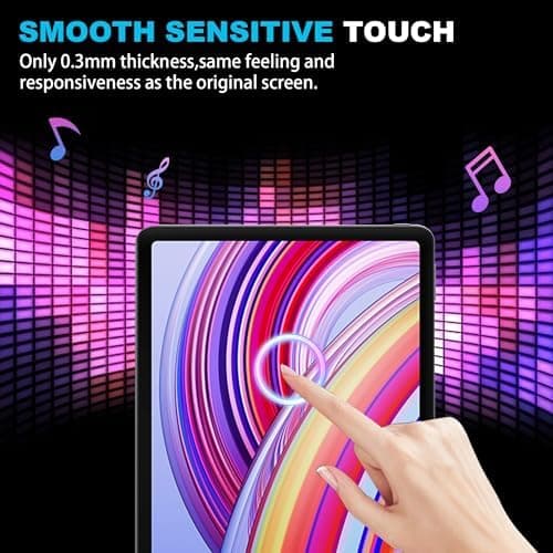 FDHYFGDY 2 Pack Xiaomi Redmi Pad Pro Screen Protector Tempered Glass, Scratch-Resistant, Bubble Free, 9H Hardness, HD Screen Protector