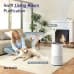 LEVOIT Air Purifiers for Large Home Bedroom 83m², CADR 400m³/h, Alexa Enabled, H13 HEPA Filter with PM2.5 Intelligent Air Quality Sensor, Removes 99.97% Pollen Allergy Dust Smoke Pet, Auto Mode, White