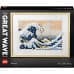 LEGO 31208 Art Hokusai – The Great Wave, 3D Japanese Wall Art Craft Kit, Framed Ocean Canvas, Creative Activity, Gifts for Adults, DIY Home, Office Decor