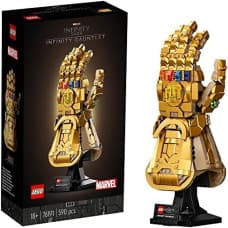 LEGO 76191 Marvel Infinity Gauntlet Set, Collectible Thanos Glove with Infinity Stones, Collectible Avengers Gift for Men, Women, Him, Her, Model Kits for Adults to Build