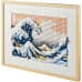 LEGO 31208 Art Hokusai – The Great Wave, 3D Japanese Wall Art Craft Kit, Framed Ocean Canvas, Creative Activity, Gifts for Adults, DIY Home, Office Decor