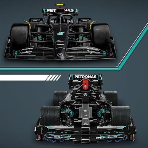 LEGO Technic Mercedes-AMG F1 W14 E Performance Pull-Back Race Car Toy for Kids, Boys and Girls aged 7 Plus Years Old, Pull-Back Model Vehicle Set, Bedroom Decoration, Birthday Gift Idea 42165