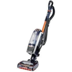 Shark Corded Upright Vacuum Cleaner,0.83L with Anti Hair Wrap Technology & Duo Clean, Pet Model, LED Headlights, 8m Cord, 750W, 2 Attachments, Navy/Orange, NZ801MET