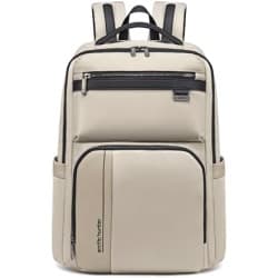 ah arctic hunter Backpack for Men Business Backpack for 15.6 inch Laptop 19L Laptop Bag Multi-pockets Water Resistant Anti-Theft Office Travel College,Black(B00808)