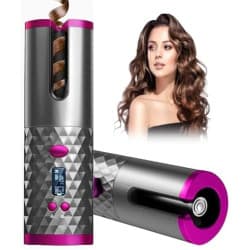JOKBEN Wireless Automatic Curling Iron with Rechargeable Battery