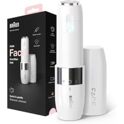 Braun Face Mini Hair Remover FS1000, Electric Facial Hair Removal for Women