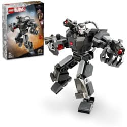 LEGO Marvel War Machine Mech Armour, Buildable Toy Action Figure for Kids with 3 Stud Shooters, Legendary Character from the MCU, Gifts for Boys and Girls Aged 6 Plus Years Old 76277